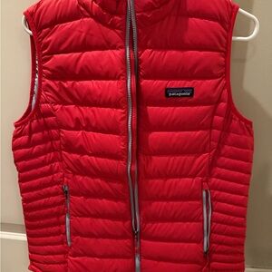 Patagonia Red Puffer Vest